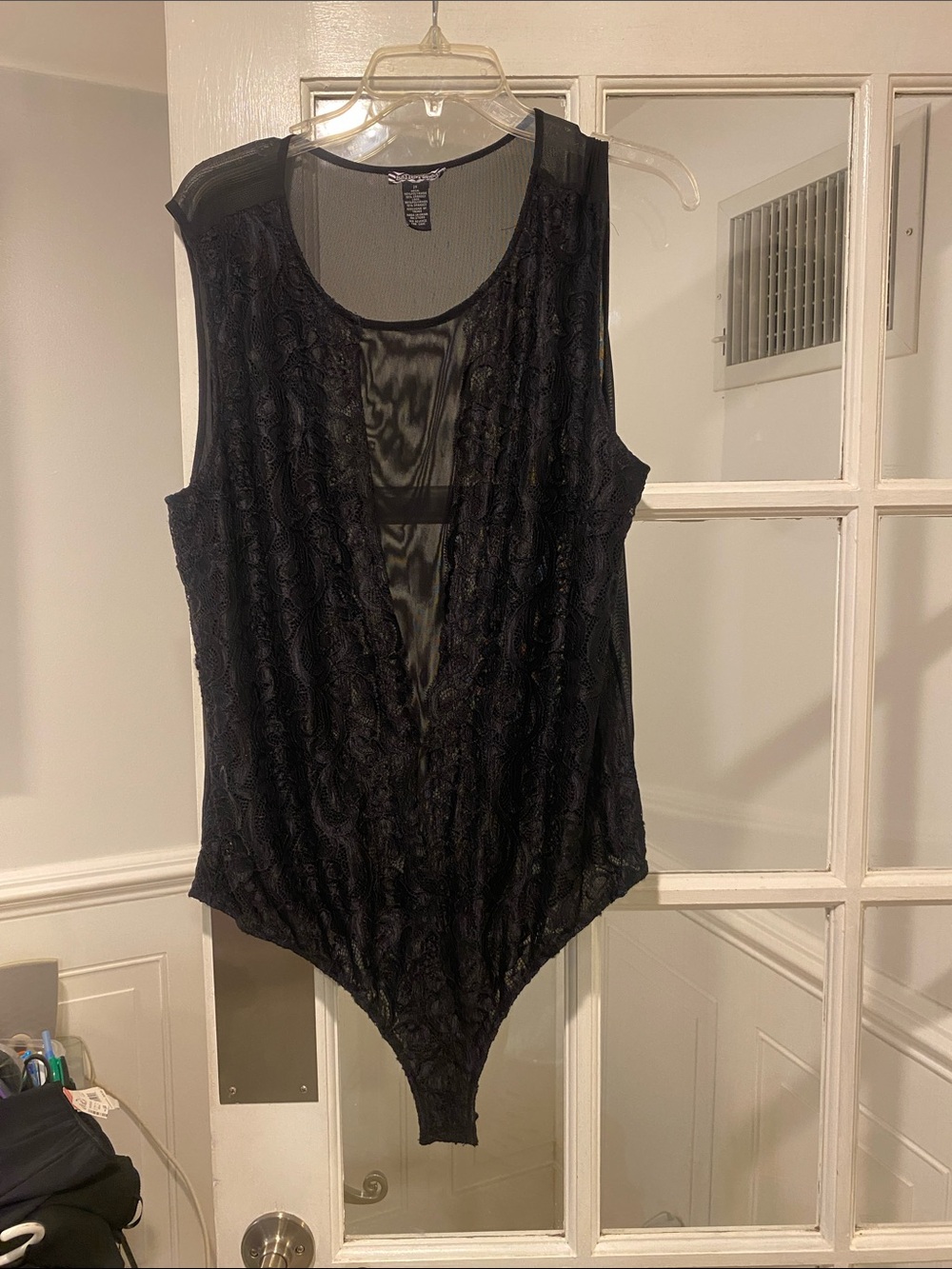 Belle Tweed size 2X bodysuit good condition